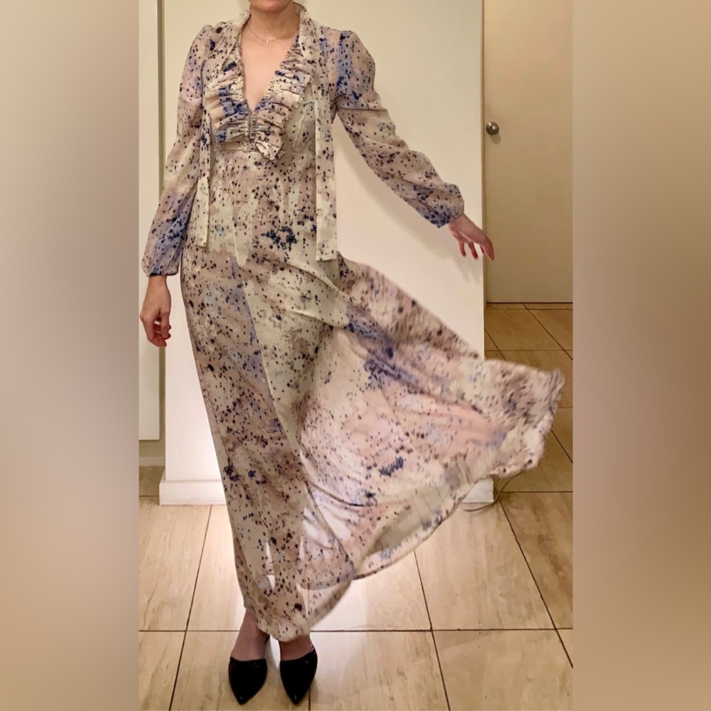 Free People x Lily & Lionel Maxi Dress size XS